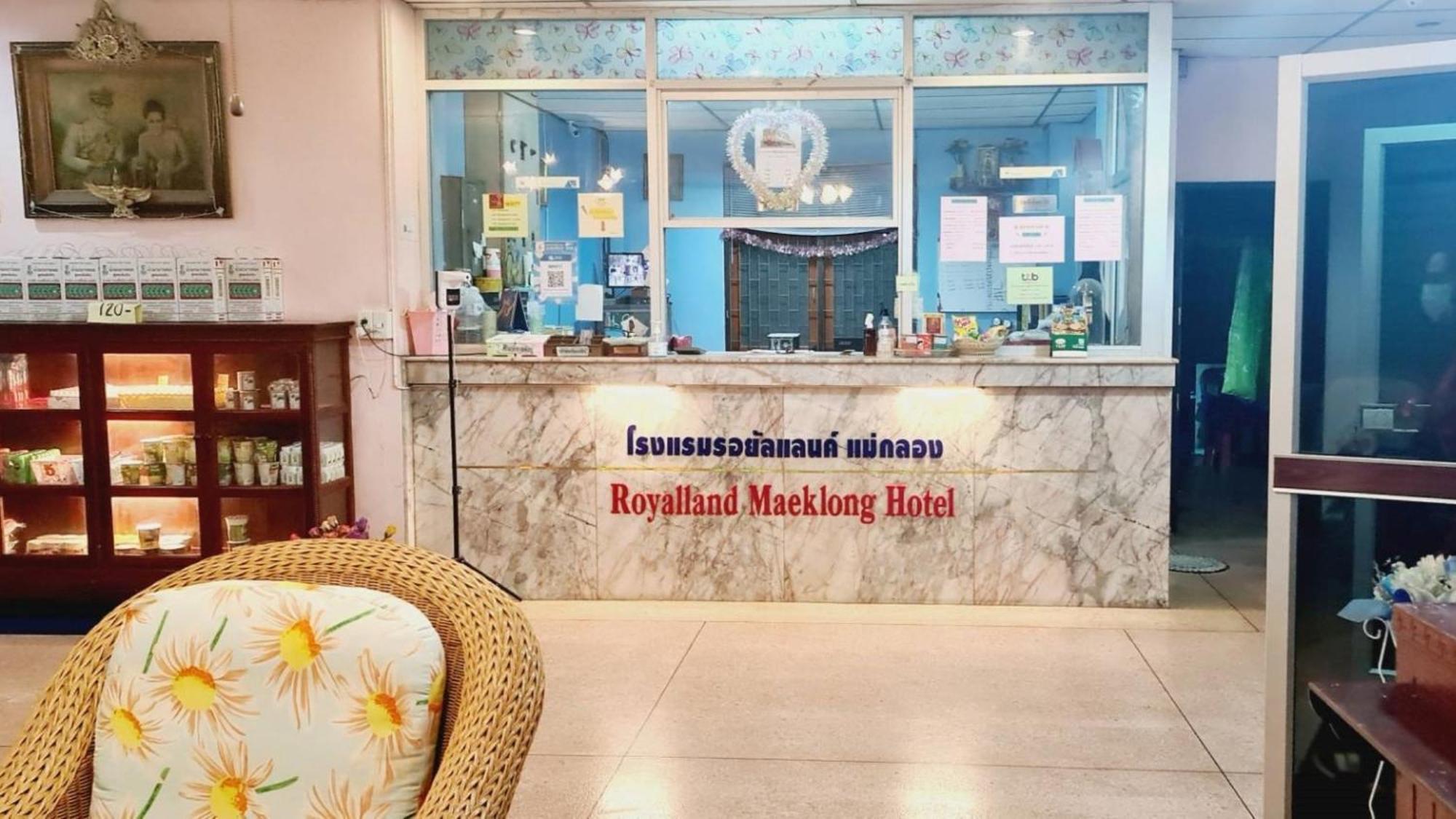 Royal Land Mae Klong Hotel Samut Songkhram Exteriör bild