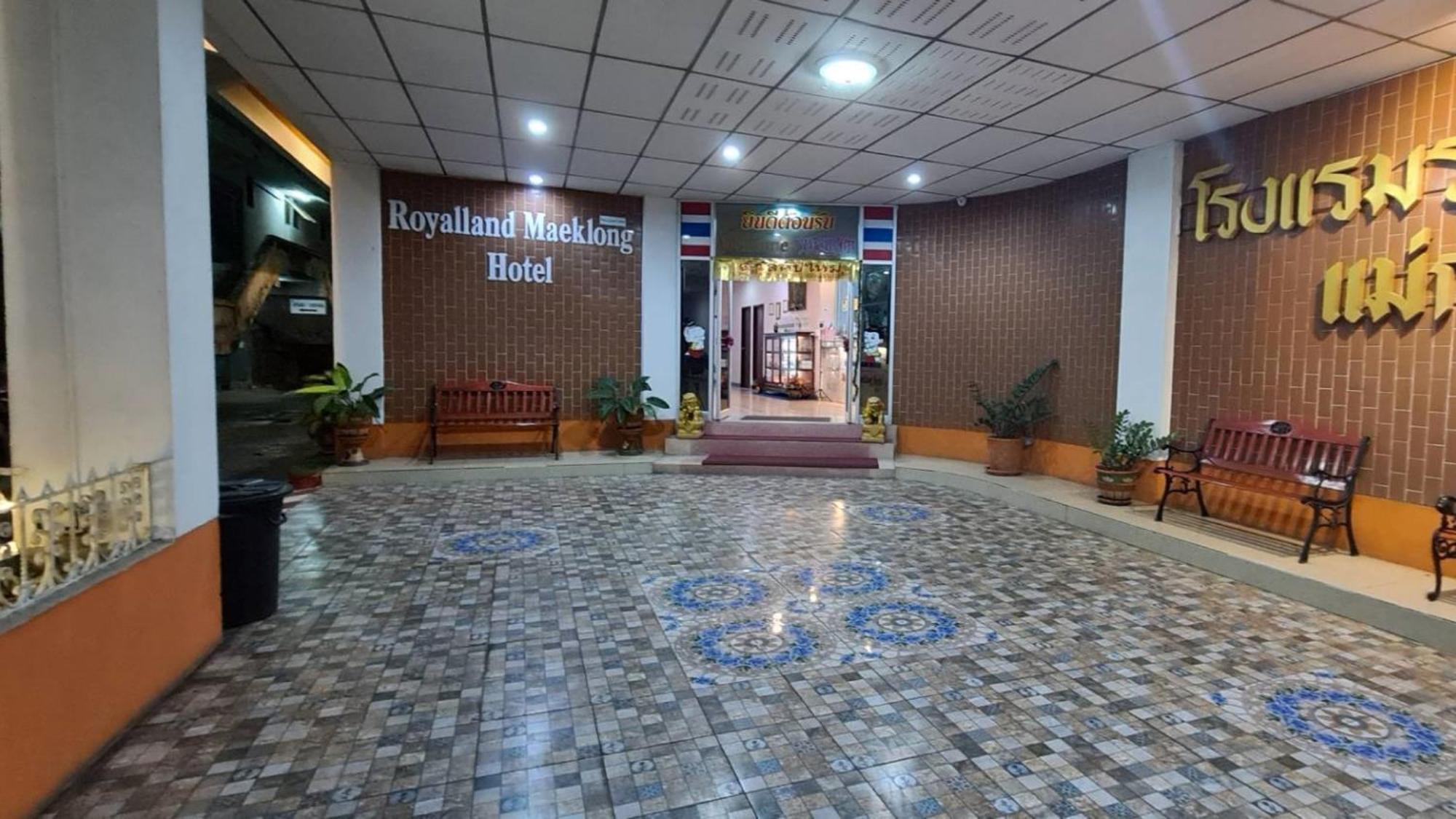 Royal Land Mae Klong Hotel Samut Songkhram Exteriör bild